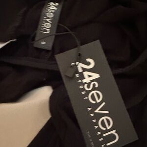 Seven7 Black Apparel straight leg lounge pants